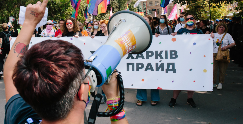 Lyckad Pride i Kharkiv, Ukraina