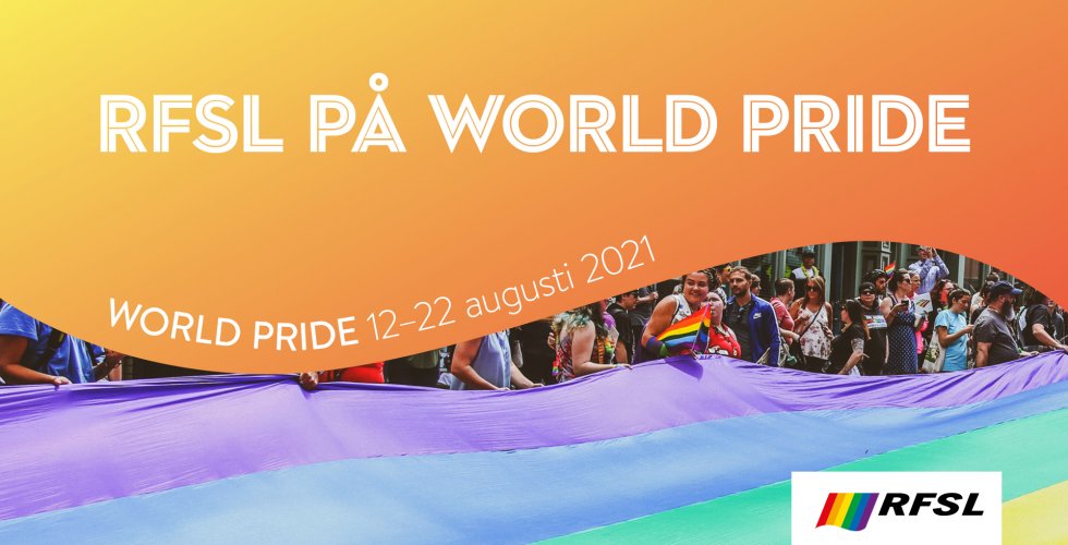 Besök RFSL på World Pride